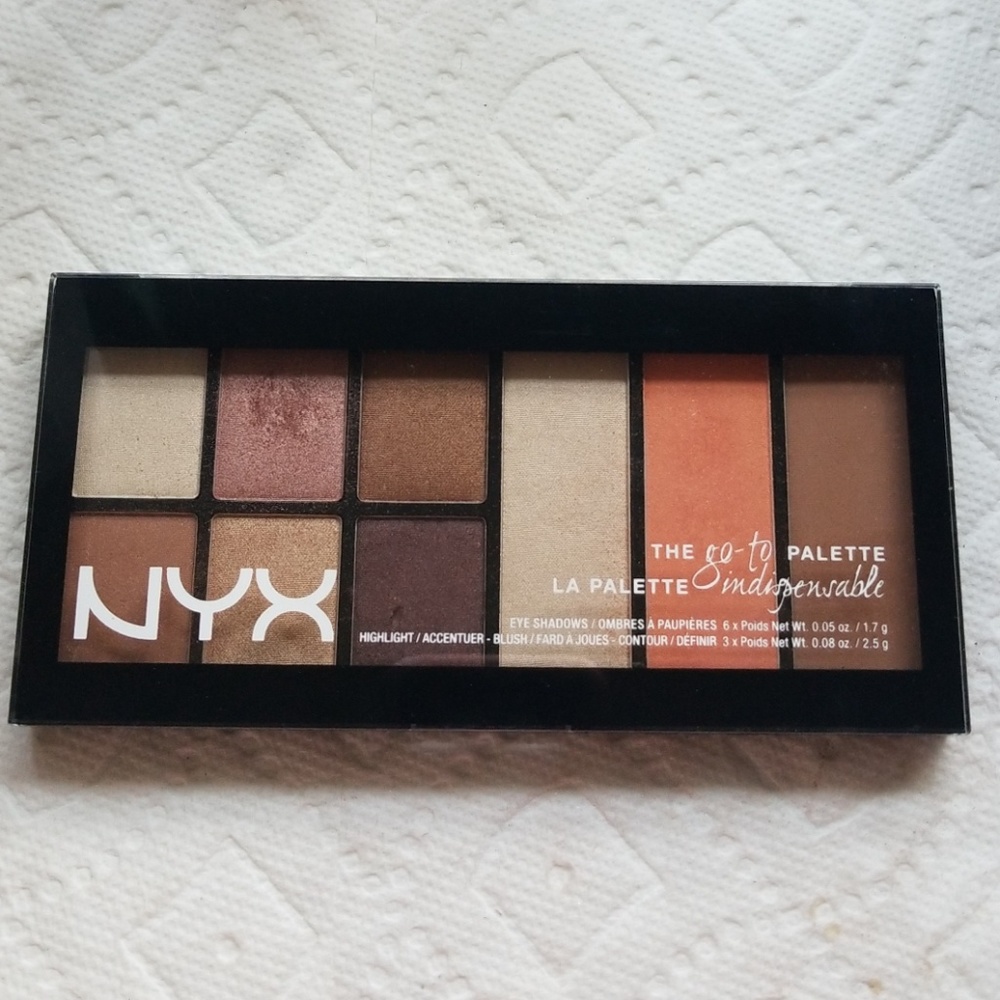 NYX the go to palette